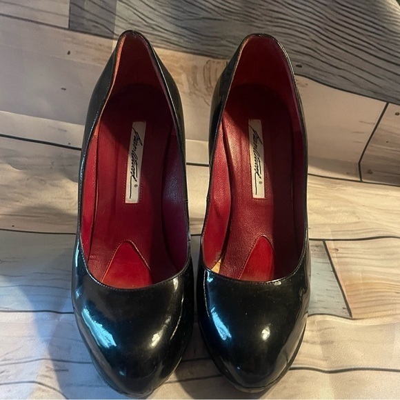 Brian Atwood Patent Leather Pump Stiletto Heels EU Sz (39) US Woman’s Sz 8 EUC - Picture 6 of 9